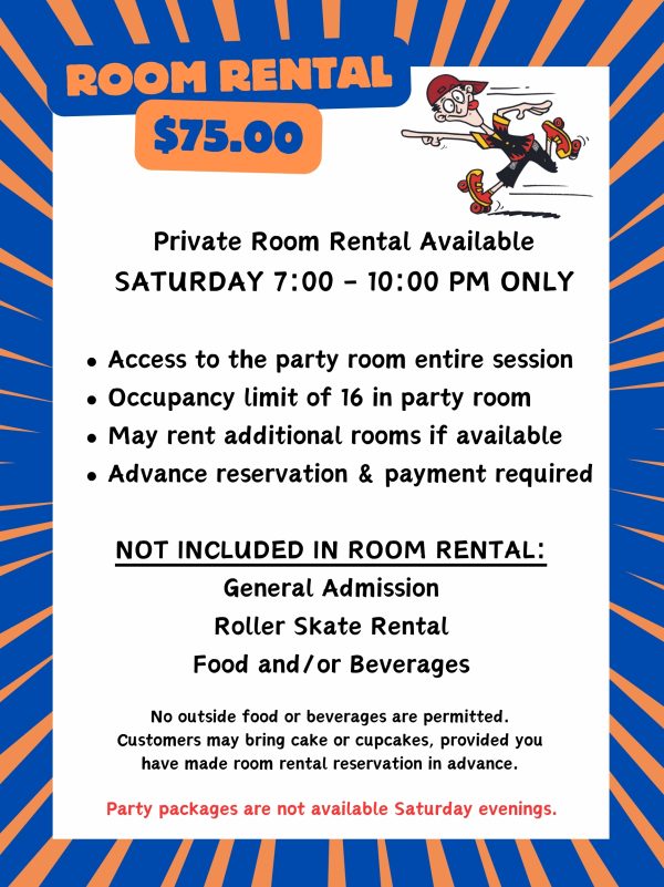 Party Room Rental